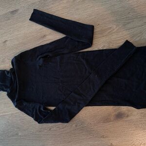 Black COS MERINO WOOL Turtleneck Longsleeve